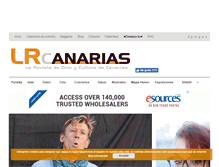 Tablet Screenshot of lrcanarias.com